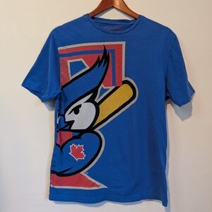 Toronto Blue Jays T-shirt Mens Large (can fit M) Baseball MLB Throwback Logo